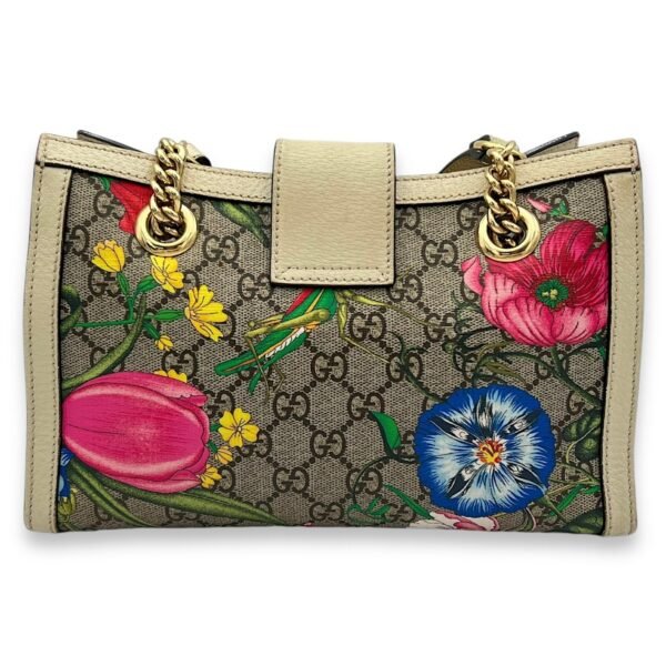 GG Supreme Top Handle Bag Small Beige in Canvas, Gold hardware - Image 2