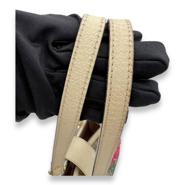 GG Supreme Top Handle Bag Small Beige in Canvas, Gold hardware - Image 8