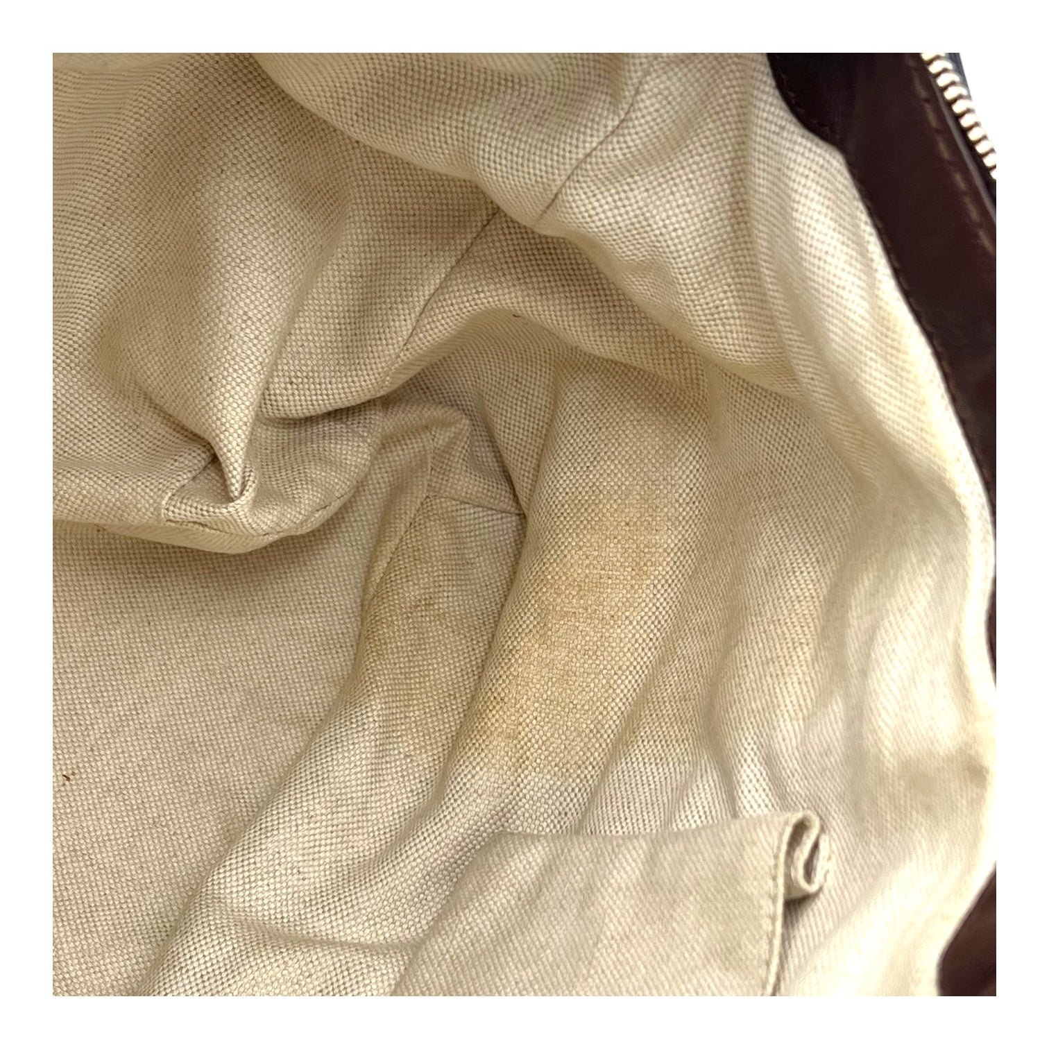 GG Top Handle Bag Brown in Calfskin, Gold hardware - Image 12