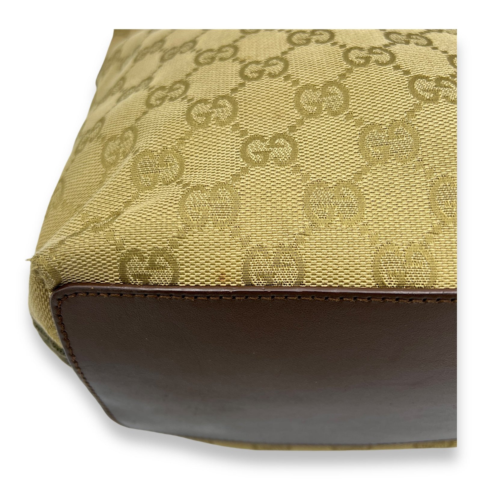 GG Tote Bag Mini Beige in Canvas, Silver hardware - Image 10