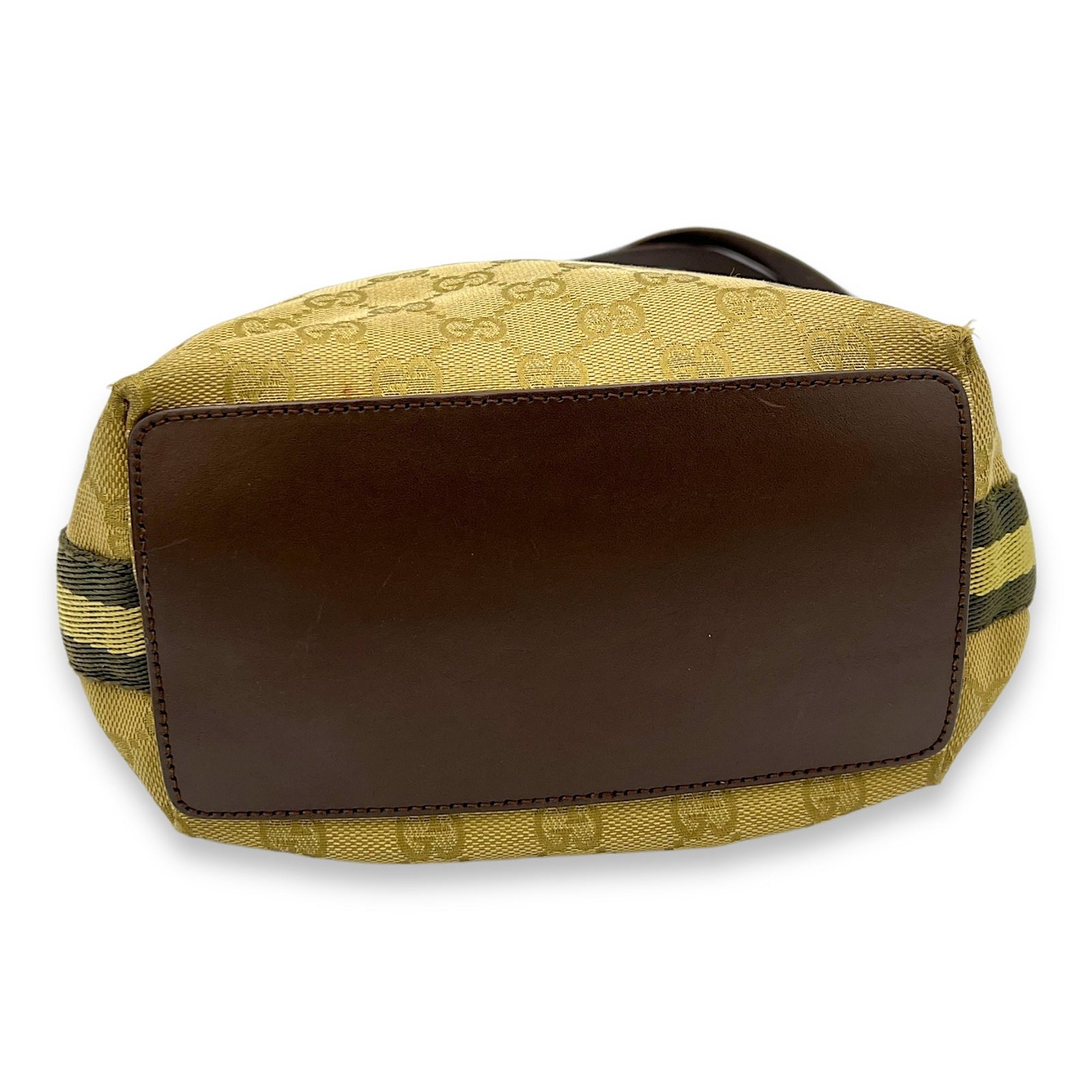 GG Tote Bag Mini Beige in Canvas, Silver hardware - Image 5