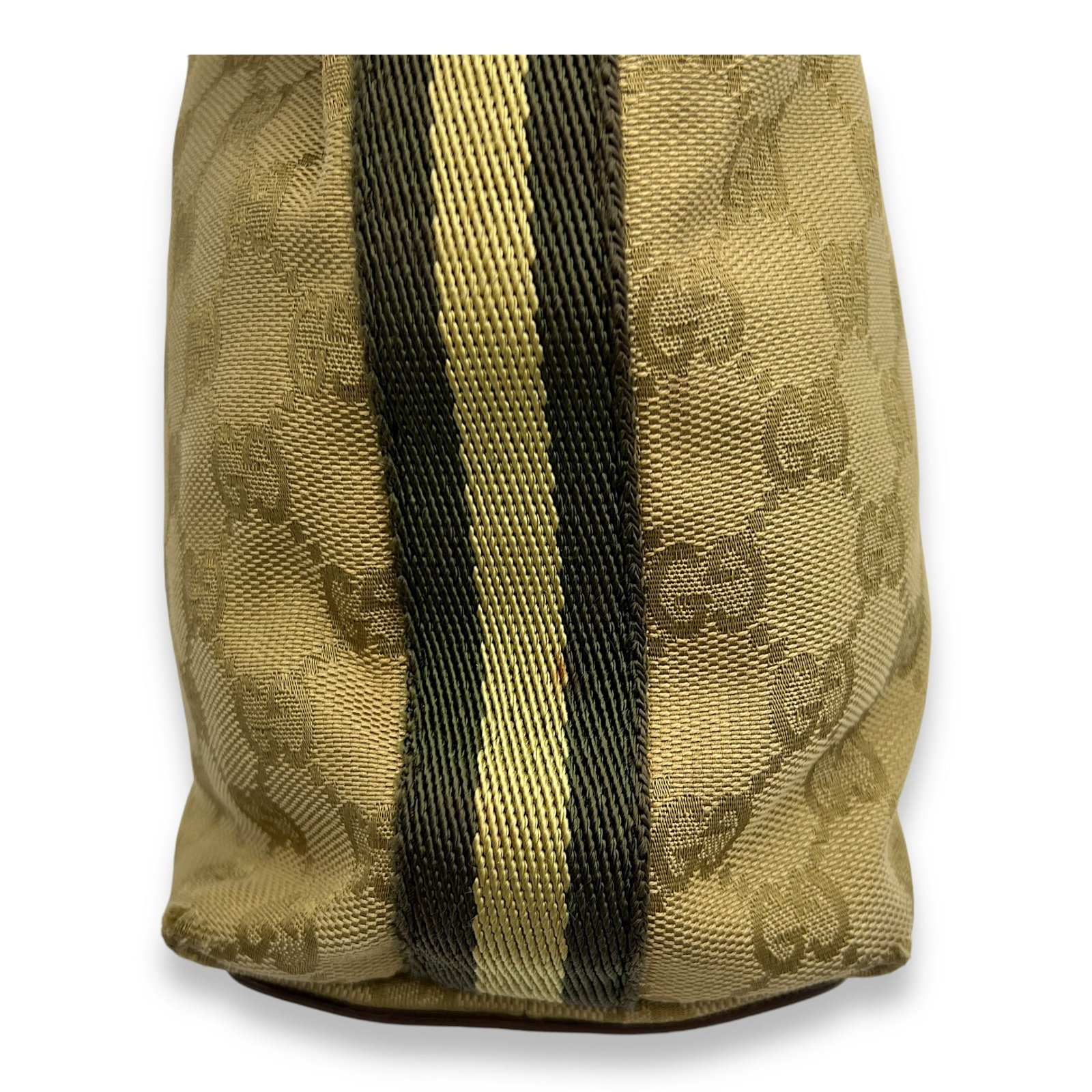 GG Tote Bag Mini Beige in Canvas, Silver hardware - Image 9