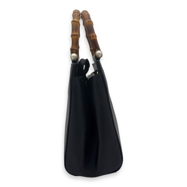 Bamboo Nymphaea Top Handle Bag in Calfskin, Gold hardware - Image 3