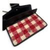 Dionysus Super Mini Red Crossbody Bag in Tweed, Ruthenium hardware - Image 17
