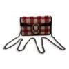 Dionysus Super Mini Red Crossbody Bag in Tweed, Ruthenium hardware - Image 19