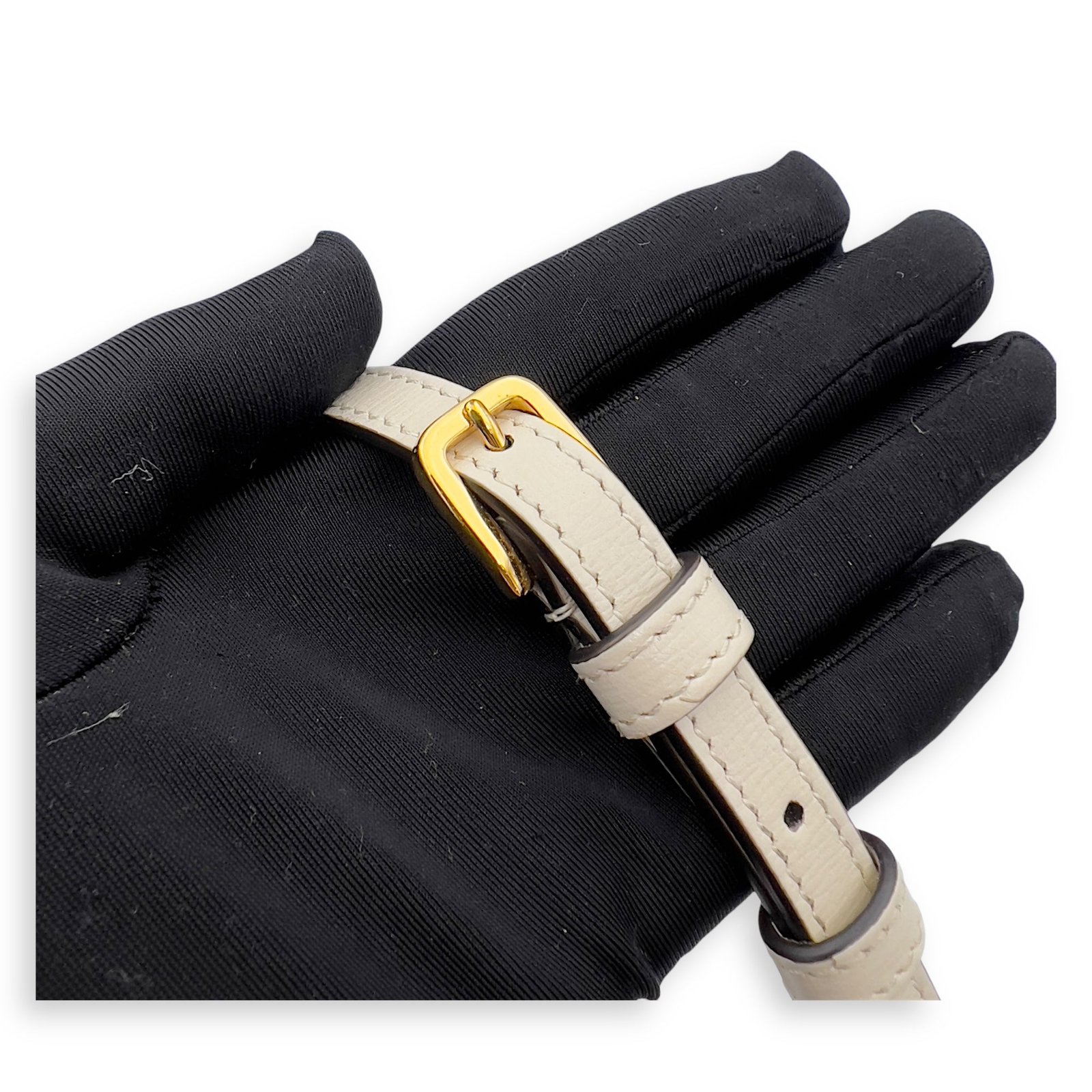 Horsebit 1955 Brown Crossbody Bag in Monogram Coated Canvas, Gold hardware - Image 24