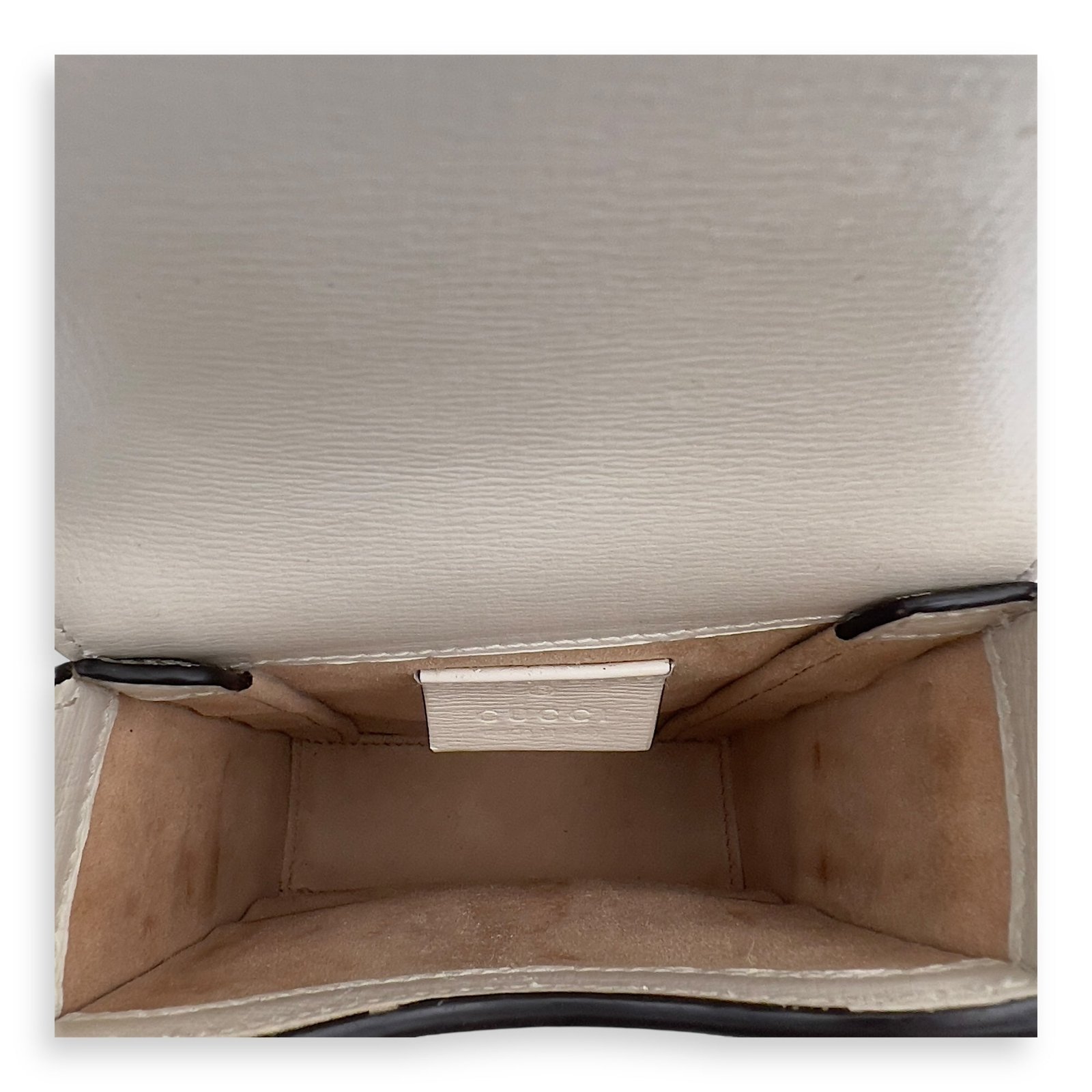 Horsebit 1955 Brown Crossbody Bag in Monogram Coated Canvas, Gold hardware - Image 6