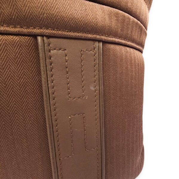 Acapulco Vanity Chocolate in Toile, Palladium hardware - Image 10