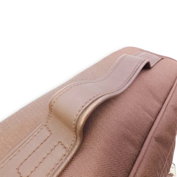 Acapulco Vanity Chocolate in Toile, Palladium hardware - Image 11