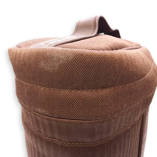 Acapulco Vanity Chocolate in Toile, Palladium hardware - Image 12