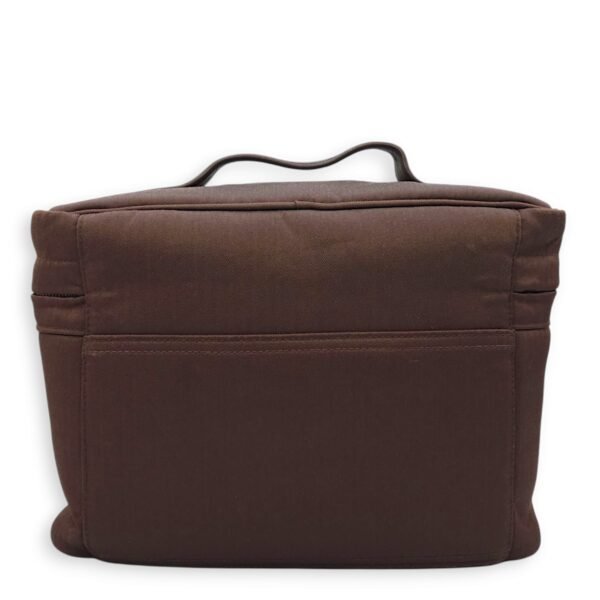 Acapulco Vanity Chocolate in Toile, Palladium hardware - Image 5