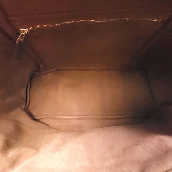 Acapulco Vanity Chocolate in Toile, Palladium hardware - Image 9