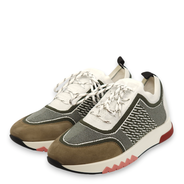 Addict 36.5 Vert The Imperi Sneakers in Veau Pompei - Image 2
