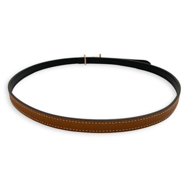 Ancre 65 Gold/Black Belt in Epsom/Swift, Rose Gold hardware - Image 2