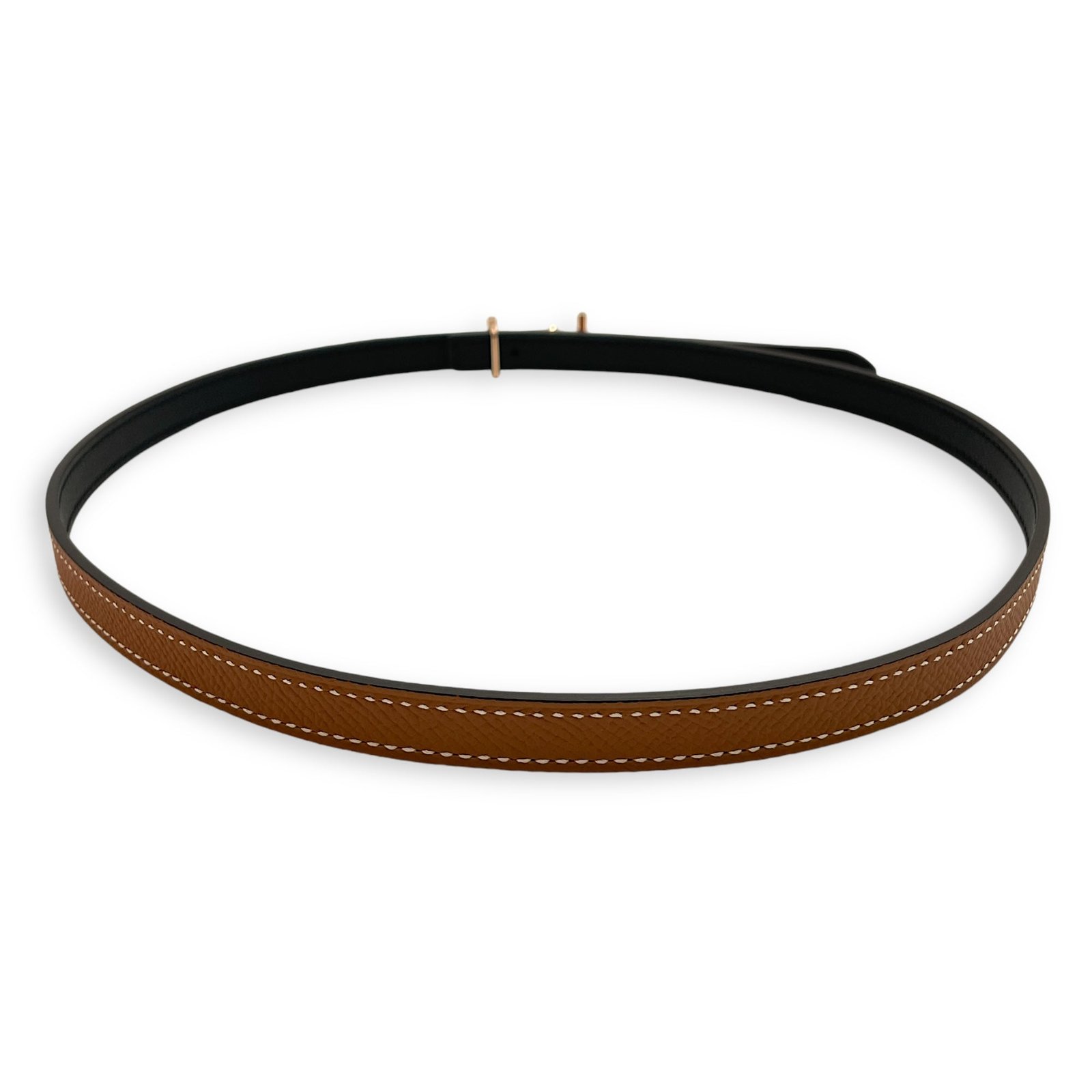 Ancre 65 Gold/Black Belt in Epsom/Swift, Rose Gold hardware - Image 2