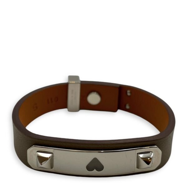 As De Coeur Bracelet T1 Etain Bracelet in Swift, Palladium hardware - Image 2