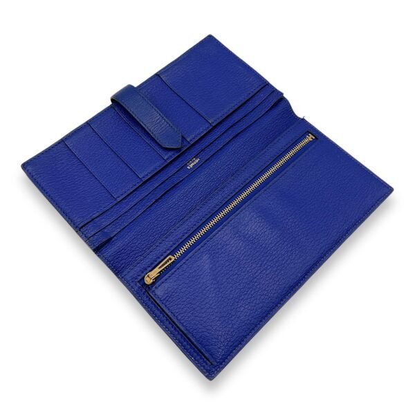 Bearn Blue in Chevre Mysore, Gold hardware - Image 10