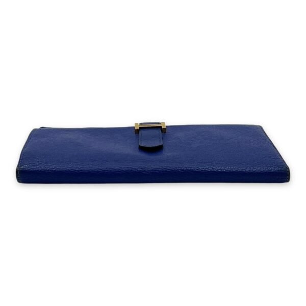 Bearn Blue in Chevre Mysore, Gold hardware - Image 5