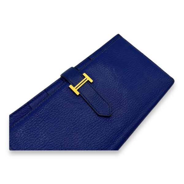 Bearn Blue in Chevre Mysore, Gold hardware - Image 6