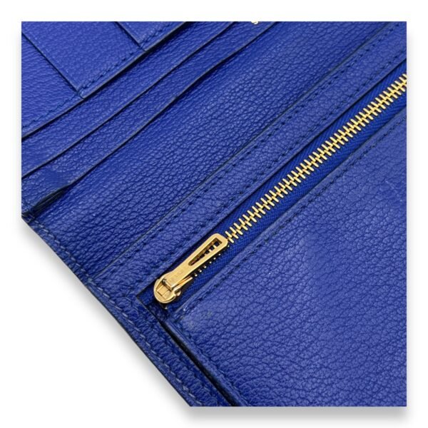 Bearn Blue in Chevre Mysore, Gold hardware - Image 9