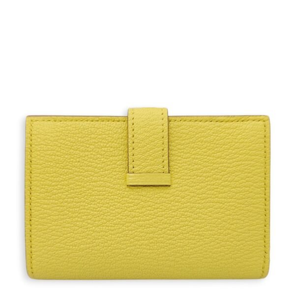 Bearn Mini Limoncello Wallet in Chevre Mysore, Palladium hardware - Image 2