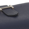 Bearn Tri Fold Blue Sapphire Wallet in Epsom, Palladium hardware - Image 3