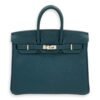 Birkin 25 Cobalt in Togo, Palladium hardware