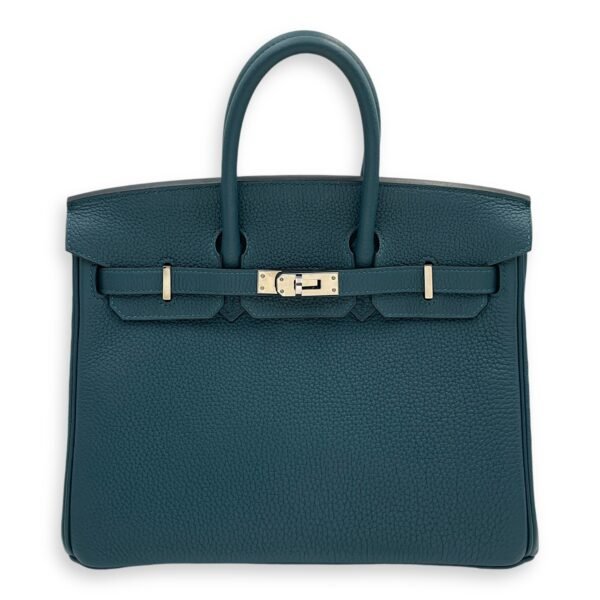 Birkin 25 Cobalt in Togo, Palladium hardware