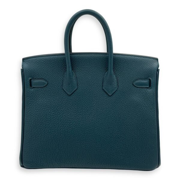Birkin 25 Cobalt in Togo, Palladium hardware - Image 2