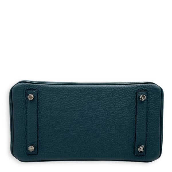 Birkin 25 Cobalt in Togo, Palladium hardware - Image 5