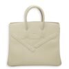 Birkin 25 Gris Perle in Swift, Palladium hardware
