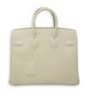 Birkin 25 Gris Perle in Swift, Palladium hardware - Image 2