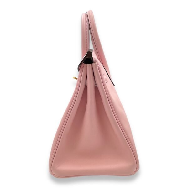 Birkin 25 Rose Sakura in Swift, Gold hardware - Image 3