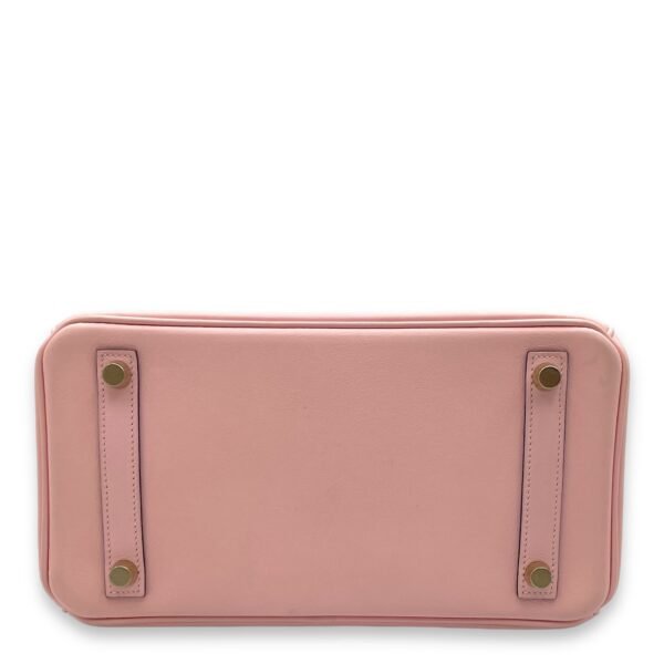 Birkin 25 Rose Sakura in Swift, Gold hardware - Image 5