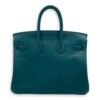 Birkin 25 Vert Bosphore in Swift, Gold hardware - Image 2