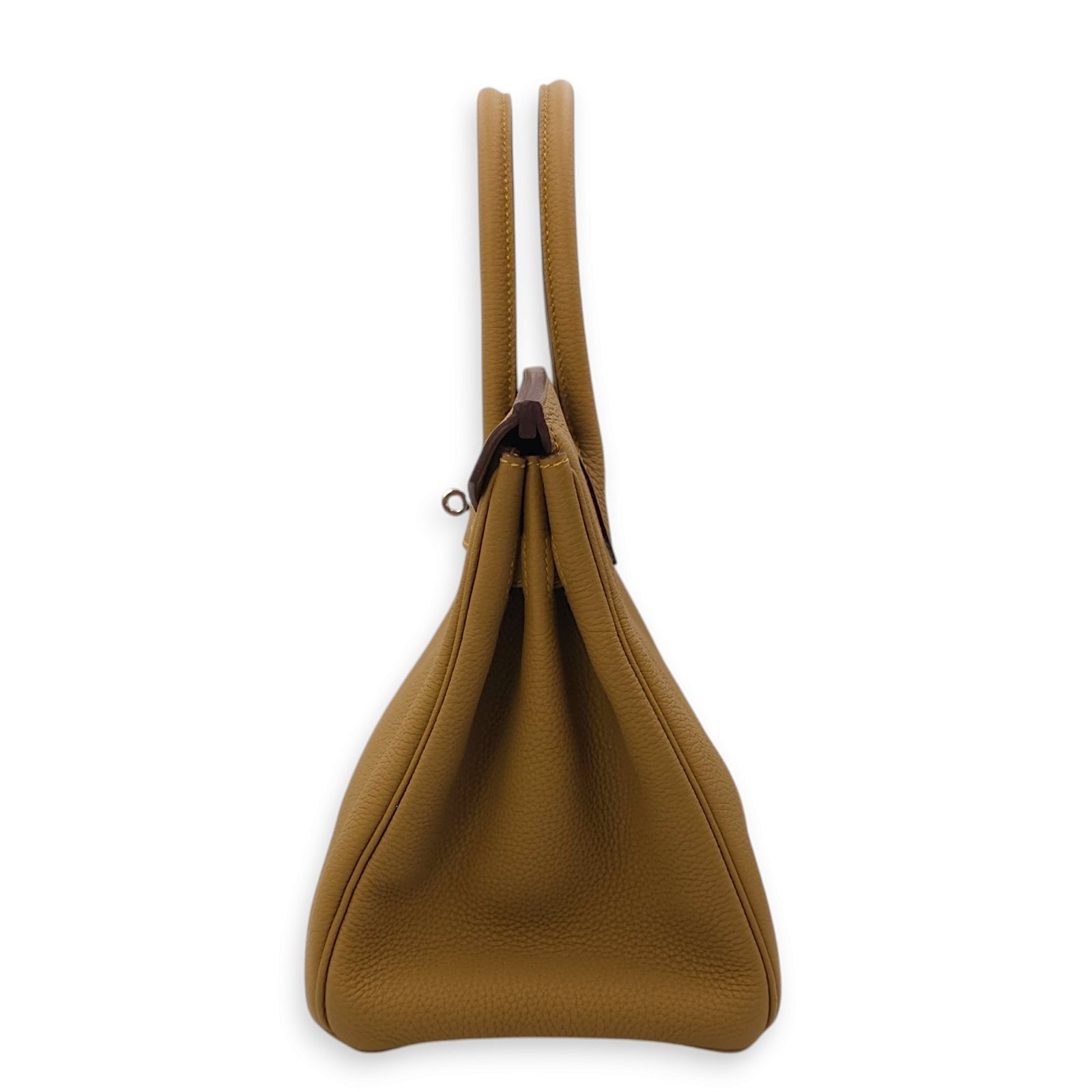 Birkin 30 Bronze Dore in Togo, Palladium hardware - Image 4