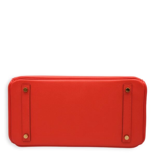 Birkin 30 Rose Jaipur in Epsom, Gold hardware - Image 5
