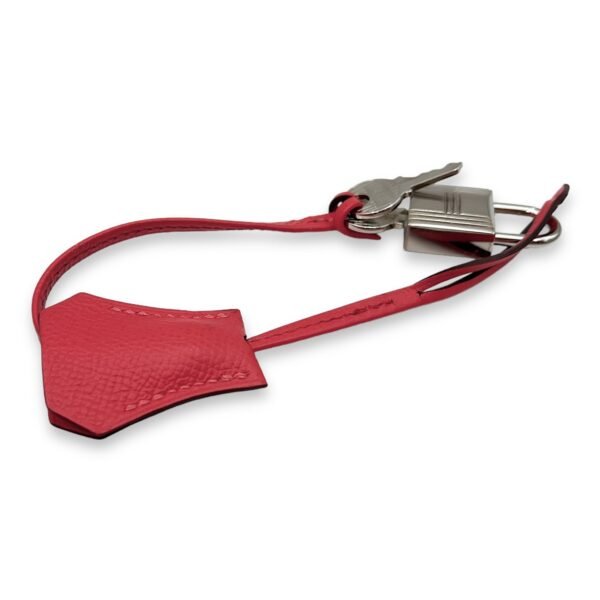 Birkin 30 Rose Jaipur in Epsom, Palladium hardware - Image 10