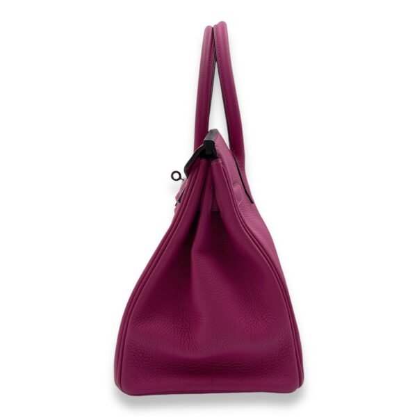 Birkin 30 Rose Poupre in Togo, Palladium hardware - Image 3