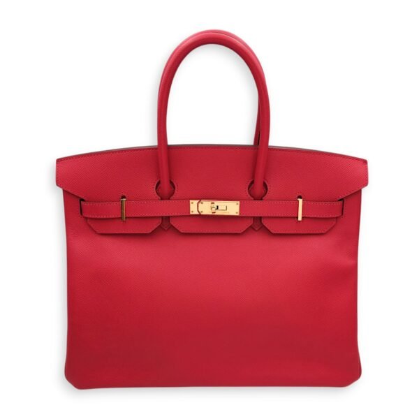 Birkin 35 Bougainvillea in Epsom, Gold hardware