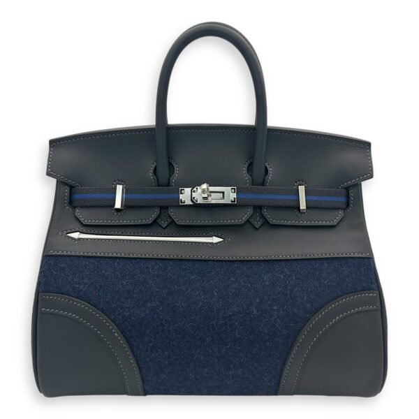 Birkin Go Team 25 Caban in Swift, Palladium hardware