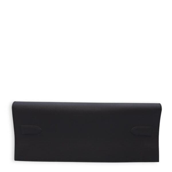 Birkin Shadow Pochette Black Clutch in Swift - Image 2