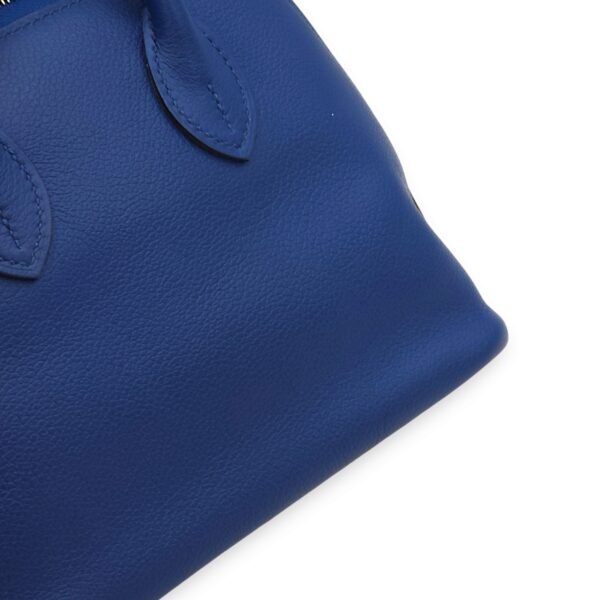 Bolide Blue France/Blue Sapphire in Evercolor, Gold hardware - Image 2