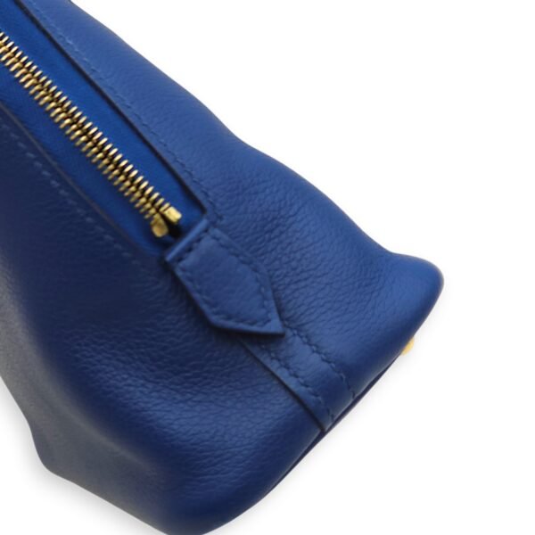 Bolide Blue France/Blue Sapphire in Evercolor, Gold hardware - Image 3