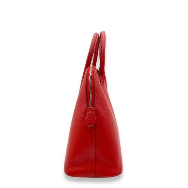 Bolide Rouge Vif in Chevre Leather, Palladium hardware - Image 4