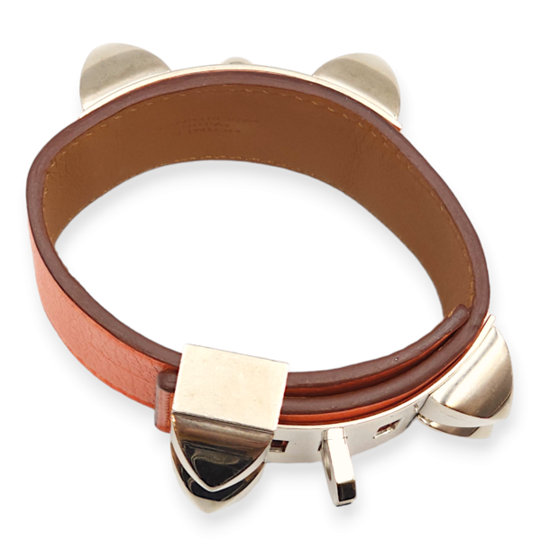 CDC Small Manaque Bracelet in Evercolor, Palladium hardware - Image 3