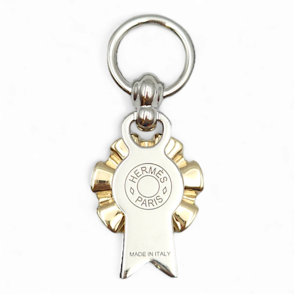 Charms Flot Ring Multi-colour Twilly, Pemabrass/Palladium hardware - Image 2