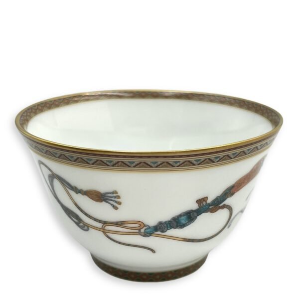 Cheval d’Orient tea cup with lid and saucer Large MultiColor Tableware - Image 2