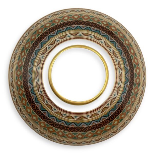 Cheval d’Orient tea cup with lid and saucer Large MultiColor Tableware - Image 5