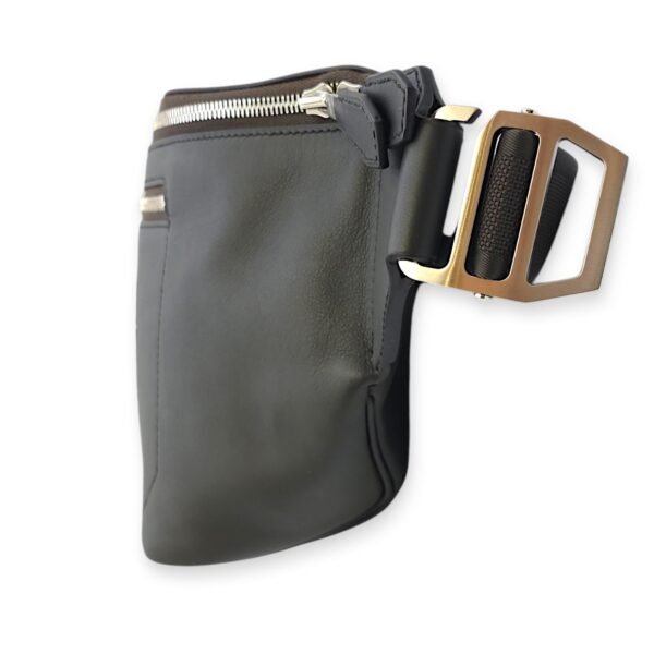 Chyslide Belt Bag GM Vert in Cristobal, Silver hardware - Image 3